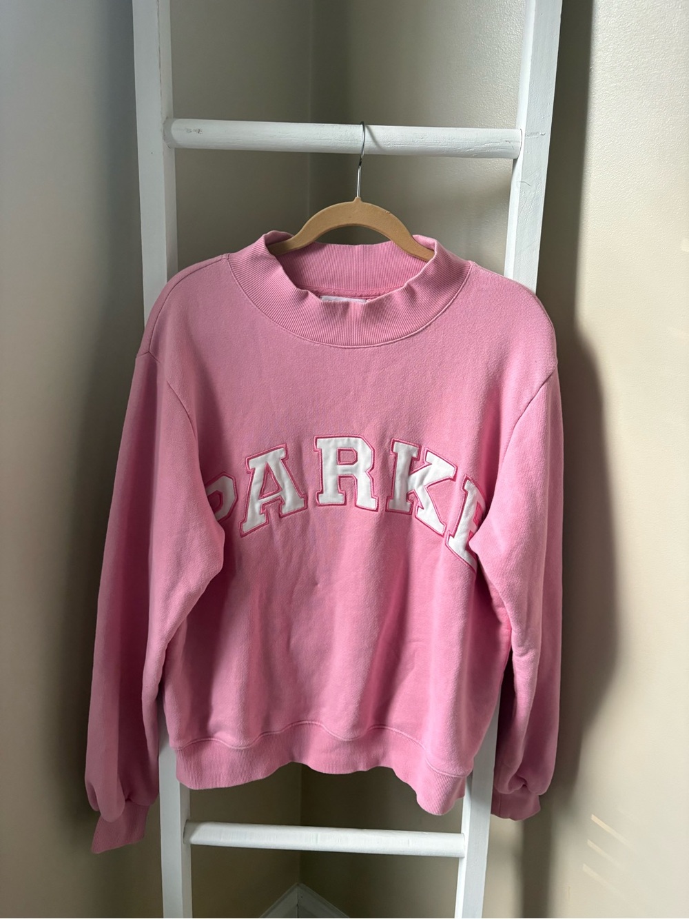 Parke Pink Aid Heritage Mockneck- RARE